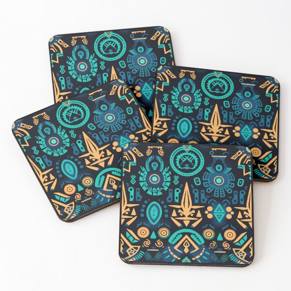 Item preview, Futuristic Tribes: A Fusion of Patterns and Technology Design Collection designed and sold by KaonDesign.
