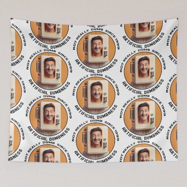 Item preview, Not Really Dumb Since 1999 - Don't Be Stupid with 'Artificial Dumbness' Man designed and sold by heringa.