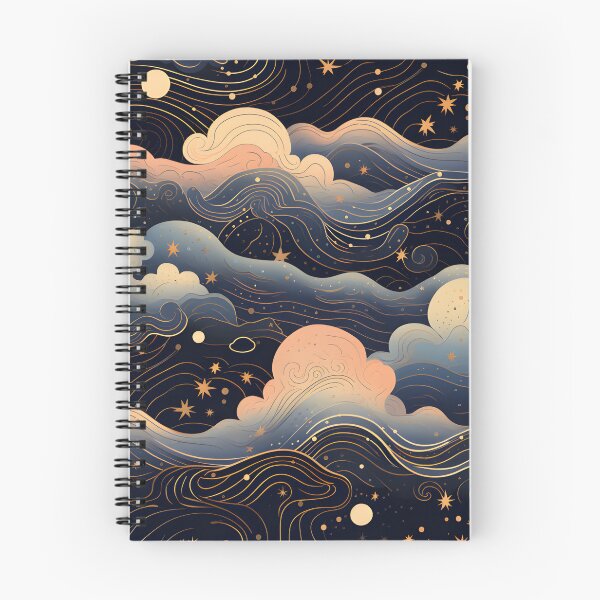 Item preview, Cosmic patterns: Planet formation cloud line art designed and sold by Muangluang.