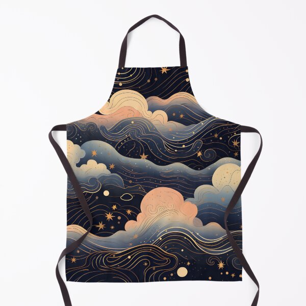 Item preview, Cosmic patterns: Planet formation cloud line art designed and sold by Muangluang.