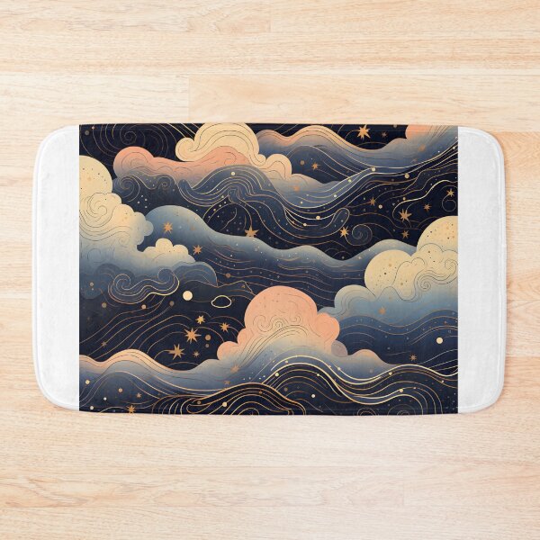 Item preview, Cosmic patterns: Planet formation cloud line art designed and sold by Muangluang.