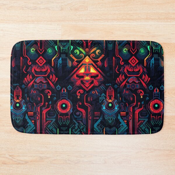 Item preview, Futuristic Tribes: A Fusion of Patterns and Technology Design Collection designed and sold by KaonDesign.