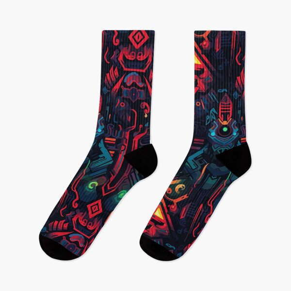 Item preview, Futuristic Tribes: A Fusion of Patterns and Technology Design Collection designed and sold by KaonDesign.