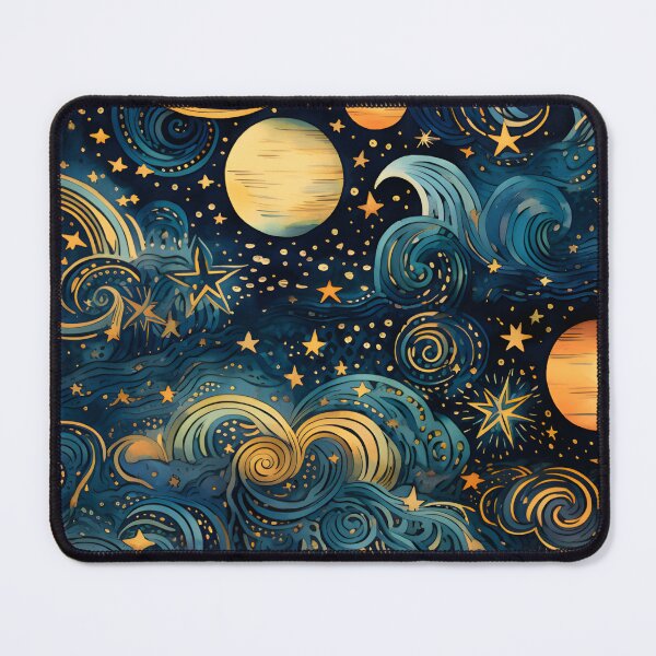 Item preview, Cosmic patterns: Planet formation cloud waves designed and sold by Muangluang.