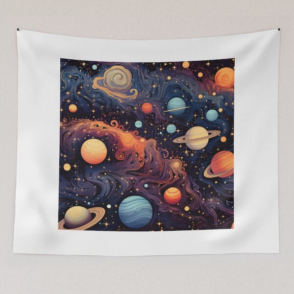 Item preview, Cosmic patterns: Planet formation cloud moving designed and sold by Muangluang.