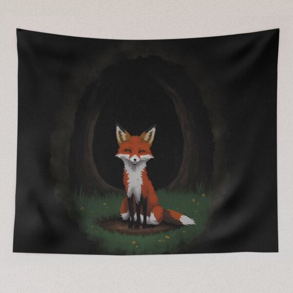 Item preview, A Happy Fox Hole: Embracing Joy in the Wild designed and sold by meesin-shop.
