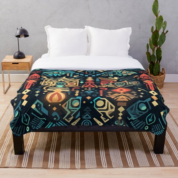 Item preview, Futuristic Tribes: A Fusion of Patterns and Technology Design Collection designed and sold by KaonDesign.