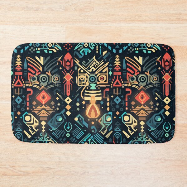 Item preview, Futuristic Tribes: A Fusion of Patterns and Technology Design Collection designed and sold by KaonDesign.