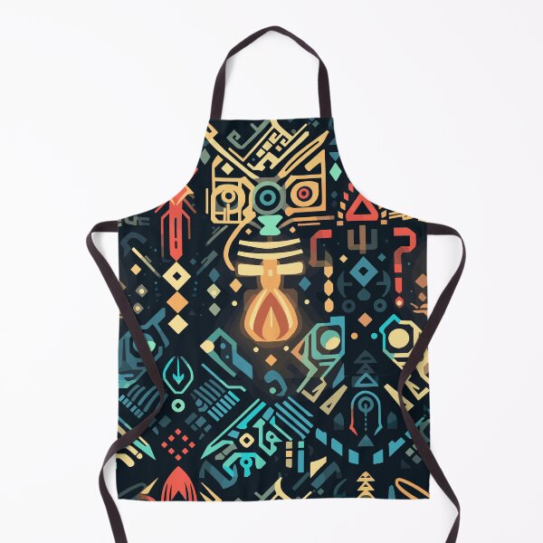 Item preview, Futuristic Tribes: A Fusion of Patterns and Technology Design Collection designed and sold by KaonDesign.