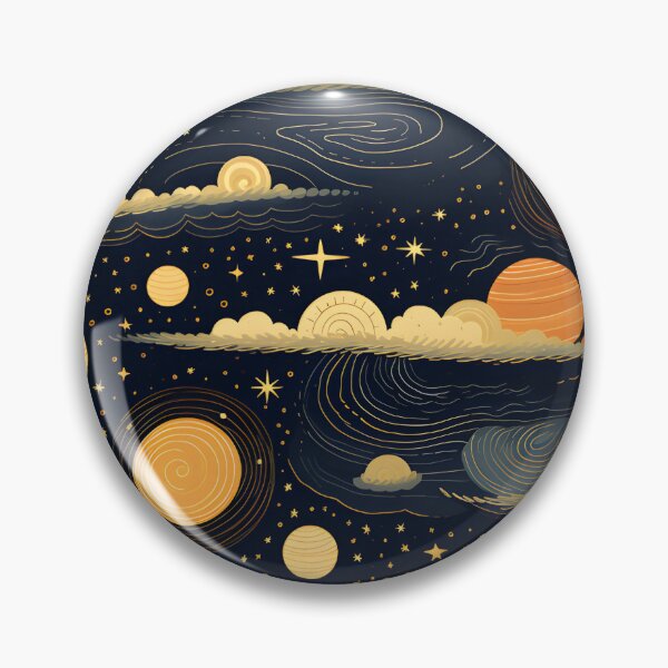 Item preview, Cosmic patterns: Planet formation cartoon cloud  designed and sold by Muangluang.