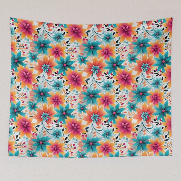 Item preview, Dazzling and Colorful Floral Pattern. designed and sold by SBD-Shop.