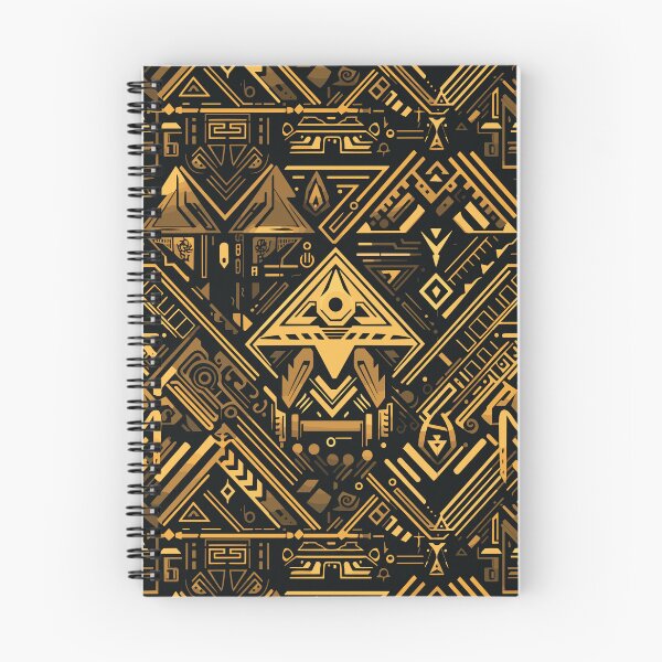 Item preview, Futuristic Tribes: A Fusion of Patterns and Technology Design Collection designed and sold by KaonDesign.