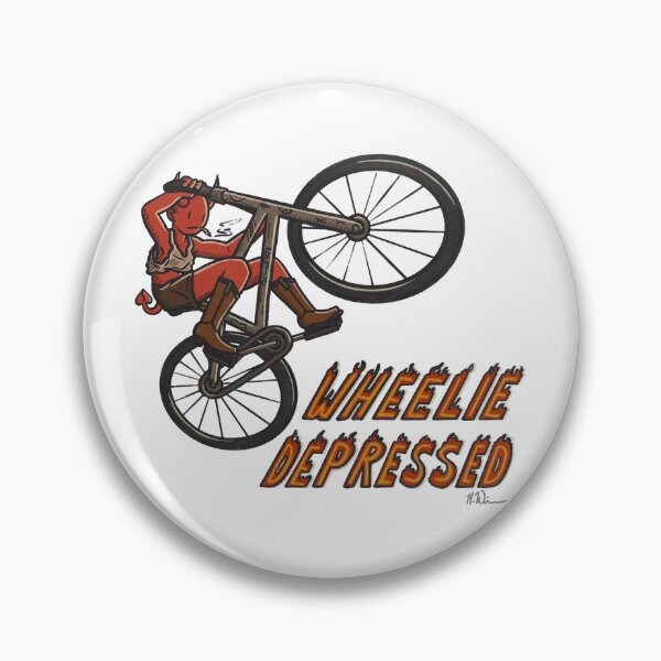 Item preview, Wheelie Depressed designed and sold by hwinn.