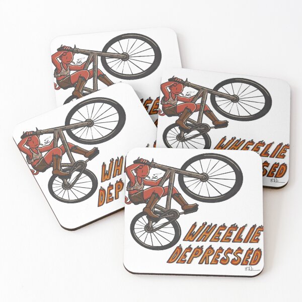 Item preview, Wheelie Depressed designed and sold by hwinn.