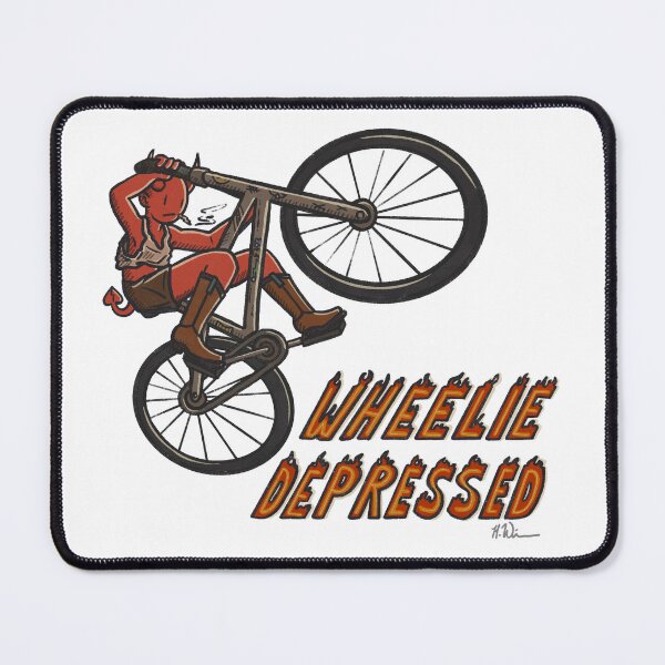 Item preview, Wheelie Depressed designed and sold by hwinn.