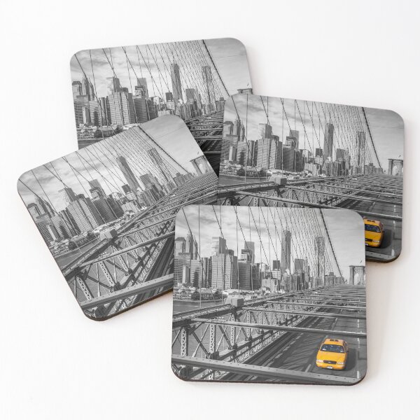 Item preview, Cab on Brooklyn Bridge designed and sold by assaf.