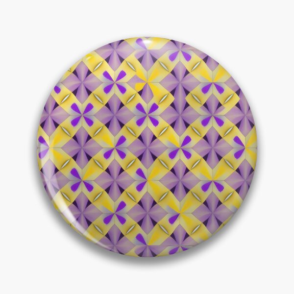 Item preview, Yellow and purple pattern designed and sold by 1Celery.