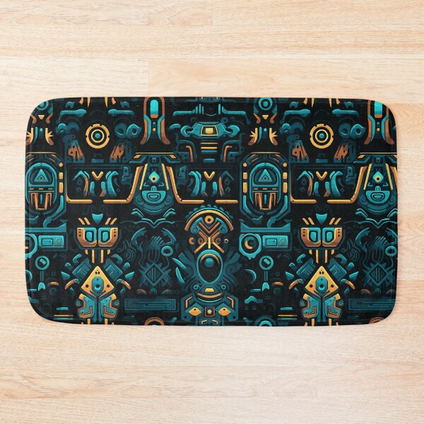Item preview, Futuristic Tribes: A Fusion of Patterns and Technology Design Collection designed and sold by KaonDesign.