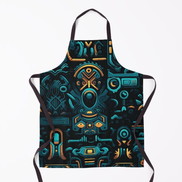 Item preview, Futuristic Tribes: A Fusion of Patterns and Technology Design Collection designed and sold by KaonDesign.