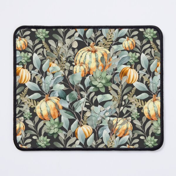 Item preview, Autumn pumpkins Pattern. Happy Halloween. Cute Cartoon black kitten in a halloween hat. Halloween pattern Trick or treat and guising illustration. Pattern pumpkin for Halloween design. designed and sold by Anastasiia Yurevych.