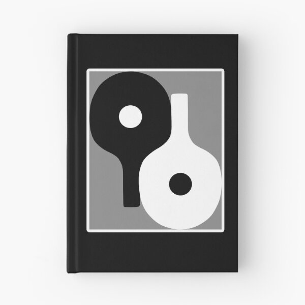 Item preview, Yin & Yang Table Tennis Paddles | Graphic Design For Ping Pong Lovers designed and sold by TMBTM.