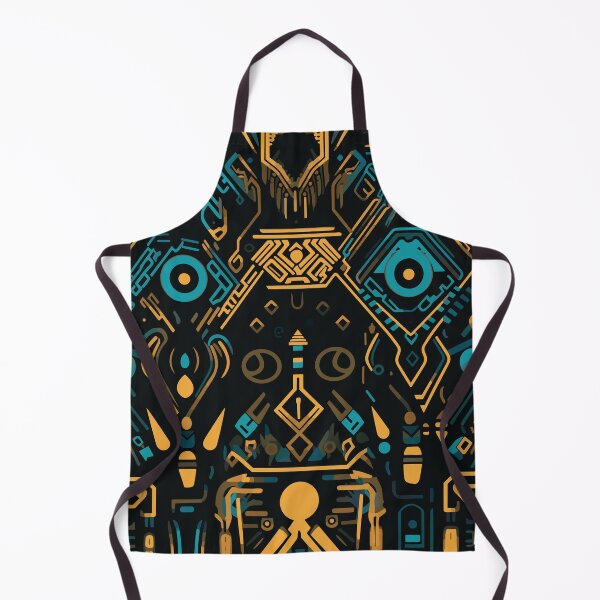 Item preview, Futuristic Tribes: A Fusion of Patterns and Technology Design Collection designed and sold by KaonDesign.
