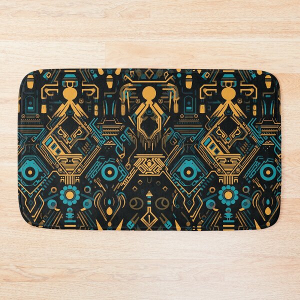 Item preview, Futuristic Tribes: A Fusion of Patterns and Technology Design Collection designed and sold by KaonDesign.