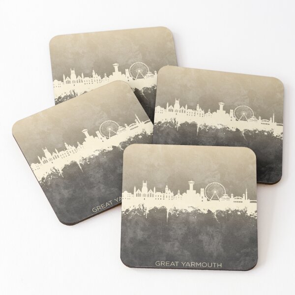 Item preview, Great Yarmouth England Skyline designed and sold by ArtPrints.