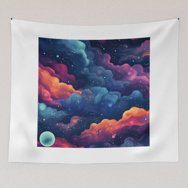 Item preview, Cosmic patterns: Planet on cloud formation designed and sold by Muangluang.