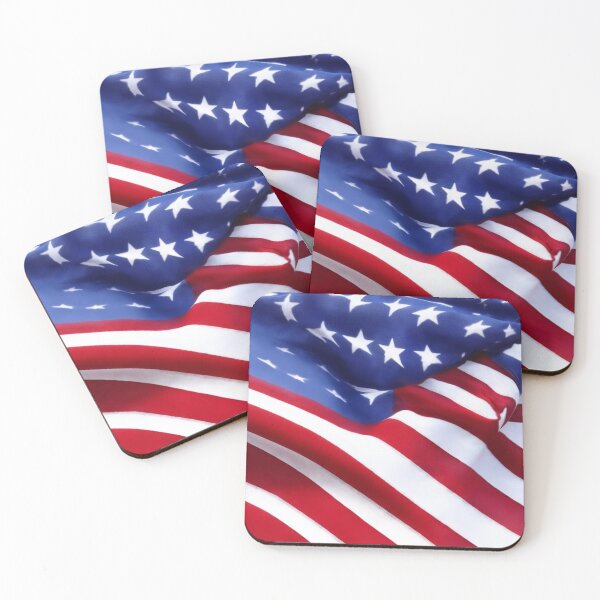 Item preview, Stars and Stripes - Close-Up of the US Flag, Patriotic Elegance designed and sold by Dubage603.