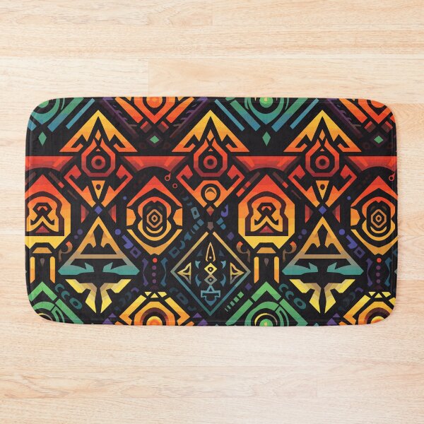 Item preview, Futuristic Tribes: A Fusion of Patterns and Technology Design Collection designed and sold by KaonDesign.