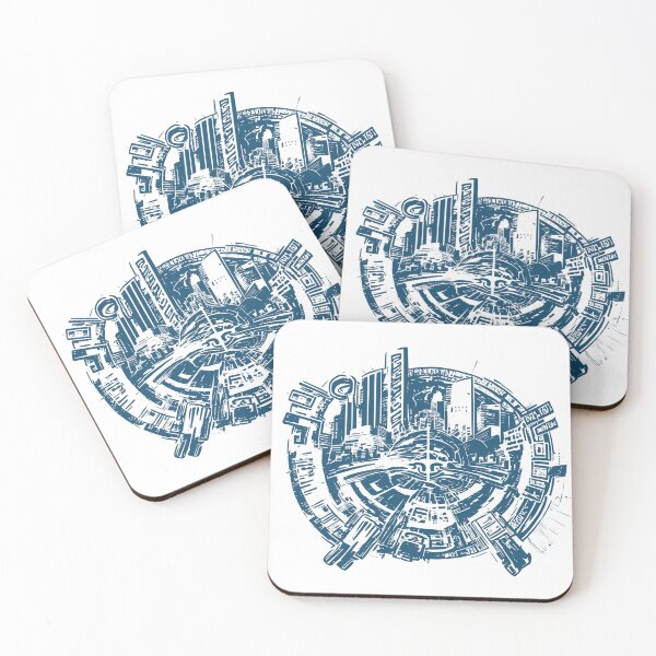 Item preview, future city designed and sold by gaherrera19.
