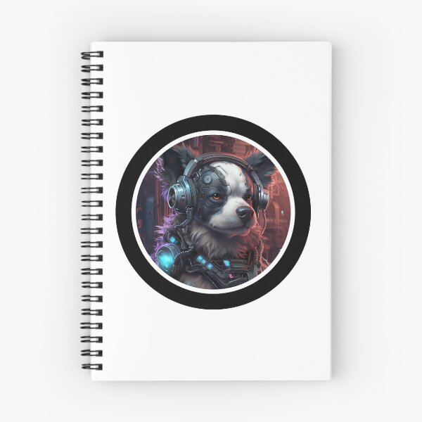 Item preview, Cyberhound Beats: The Futuristic Canine in Headphones designed and sold by FFables8.