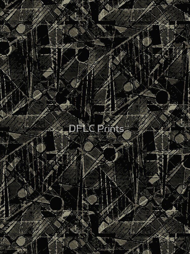 Thumbnail 4 of 4, iPhone Case, Abstract Collage Patchwork Pattern designed and sold by DFLCreative.