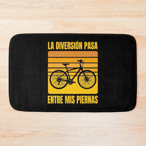 Item preview, Funny Cycling Quote in Spanish La Diversion Pasa Entre Mis Piernas Adult Humor  designed and sold by Bad Kitty Designz.