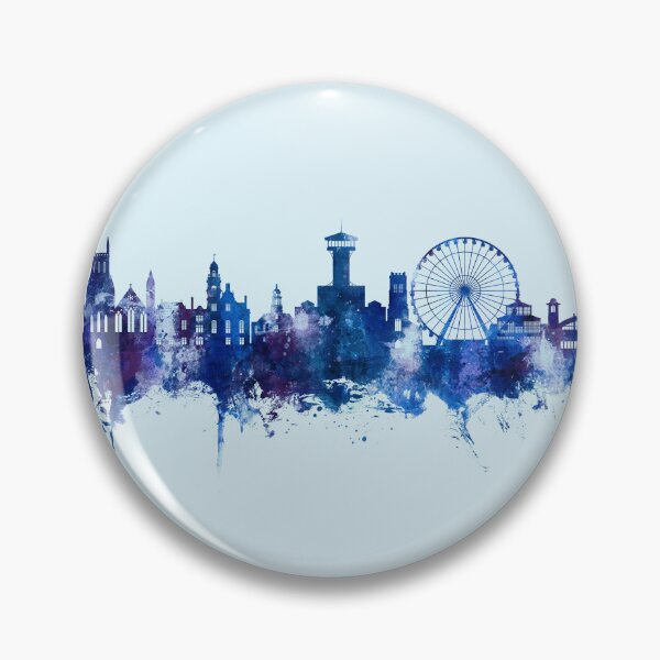 Item preview, Great Yarmouth England Skyline designed and sold by ArtPrints.