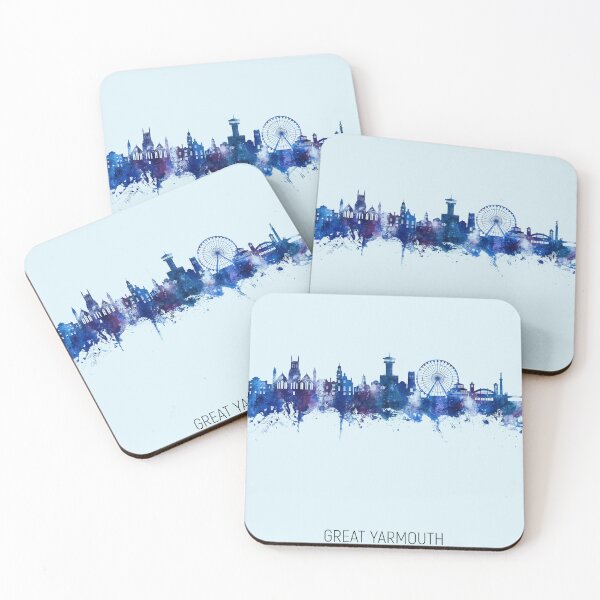 Item preview, Great Yarmouth England Skyline designed and sold by ArtPrints.