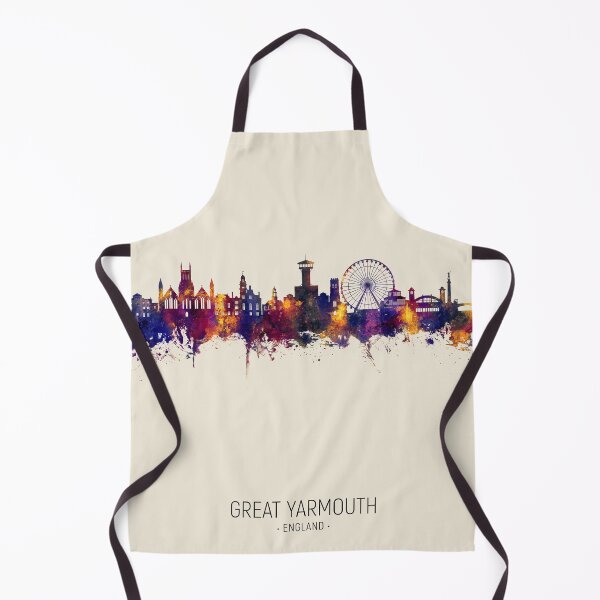 Item preview, Great Yarmouth England Skyline designed and sold by ArtPrints.
