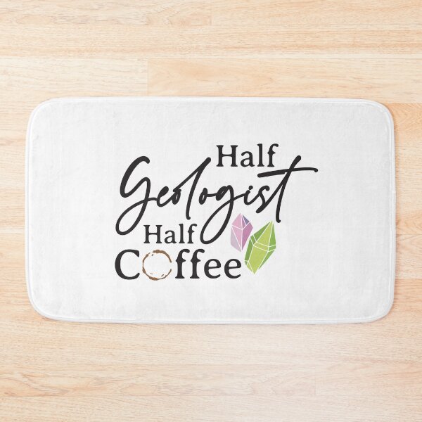 Item preview, Half geologist Half coffee designed and sold by 397HOUSE Your happy time.