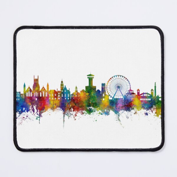 Item preview, Great Yarmouth England Skyline designed and sold by ArtPrints.