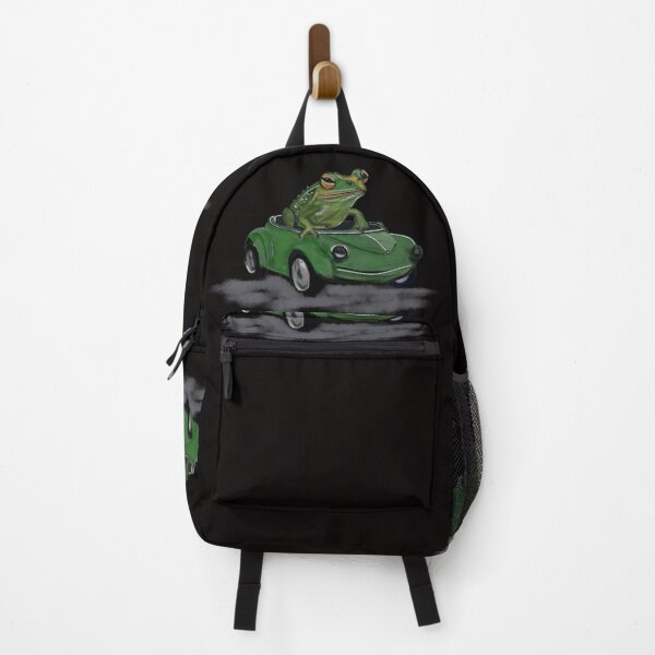 Item preview, frog car designed and sold by Anchalee Montag.