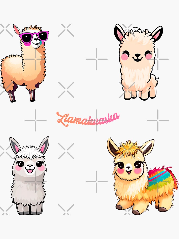 Kawaii Pack Stickers, Redbubble