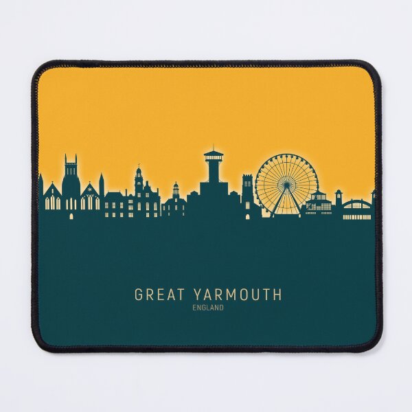 Item preview, Great Yarmouth England Skyline designed and sold by ArtPrints.