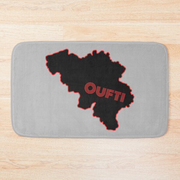 Item preview, Phew! belgian expression of Liège in black and red designed and sold by PausePapote.