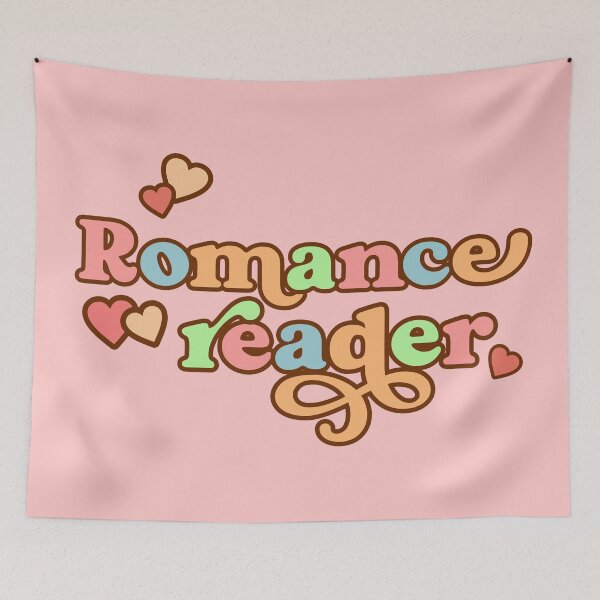 Item preview, Romance Reader Delight - Cute Love Hearts and Retro Typography designed and sold by Cawaiico.