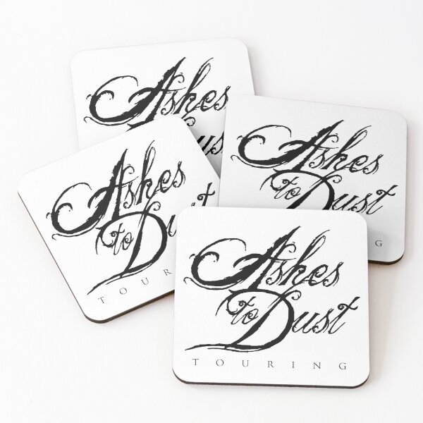 Item preview, Ashes to Dust Touring - Stacked Black logo designed and sold by Ashestodust-AUS.