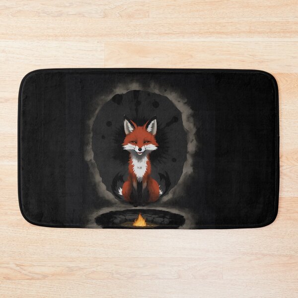 Item preview, Fireside Bliss: A Happy Fox Hole with Fire T-Shirt designed and sold by meesin-shop.