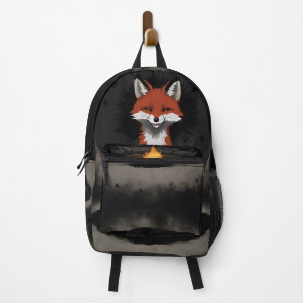 Item preview, Fireside Bliss: A Happy Fox Hole with Fire T-Shirt designed and sold by meesin-shop.