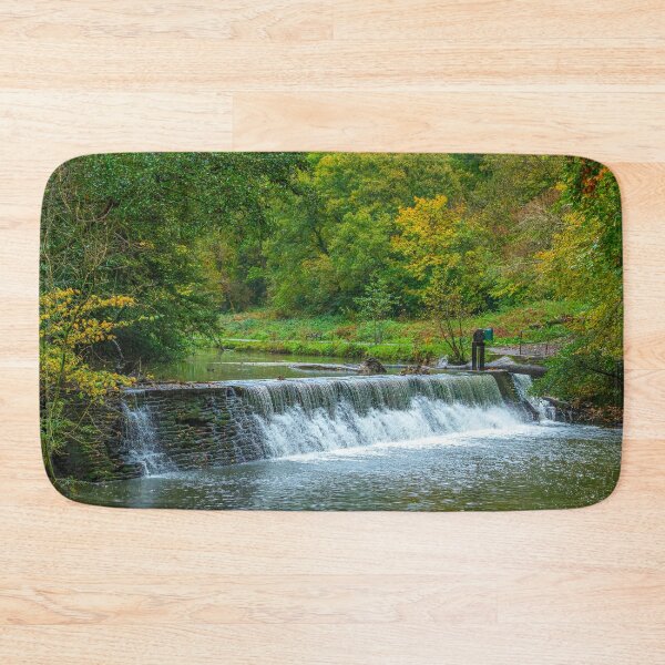 Item preview, Weir in our local park in the autumnal rain designed and sold by Dalyndigital Photography.