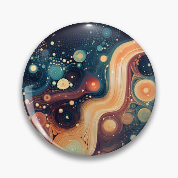 Item preview, Cosmic patterns: Planet formation orange light moving  designed and sold by Muangluang.